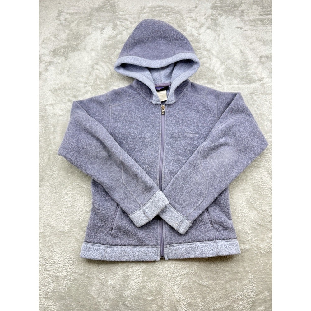Patagonia Synchilla Blue Fleece Jacket Women's Size Small Full Zip Polyester